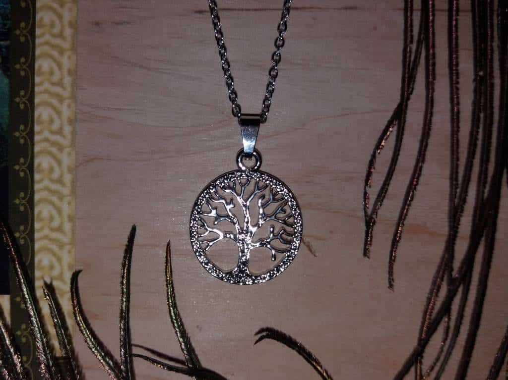 bijou collier pendentif arbre de vie