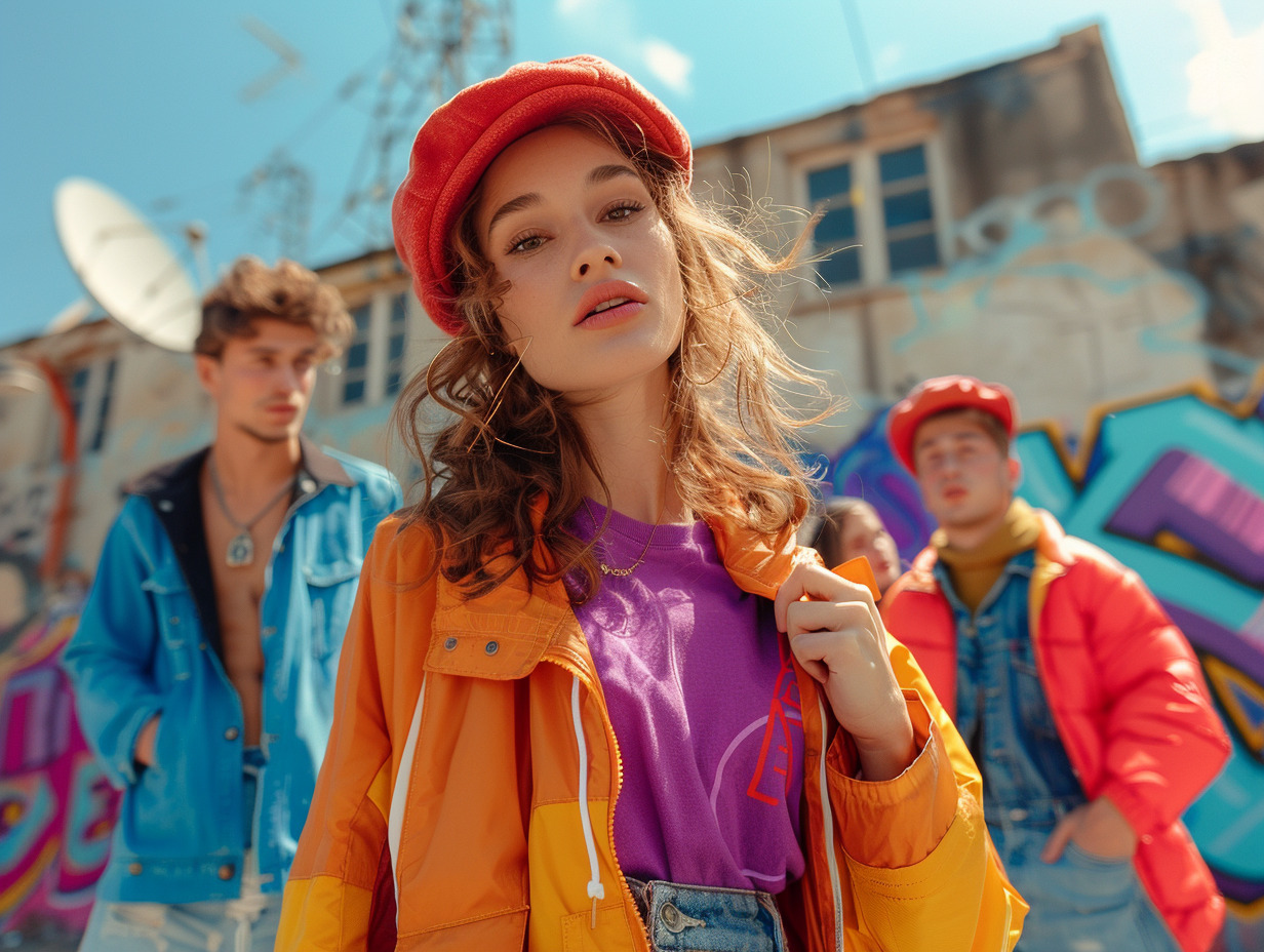 street style 90s beret kangol