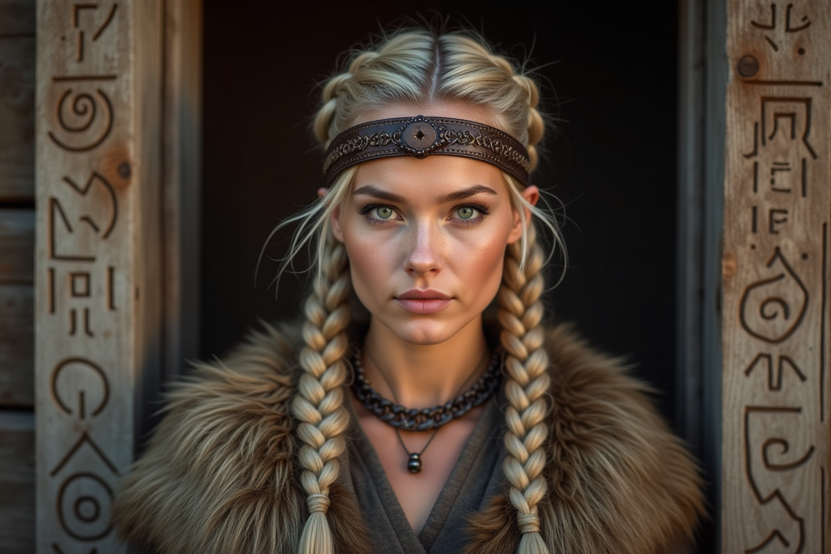 coiffure viking