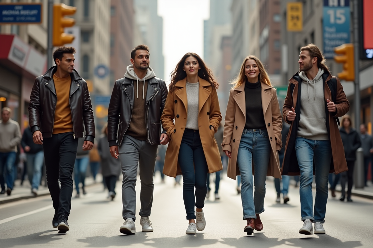 vêtements tendance