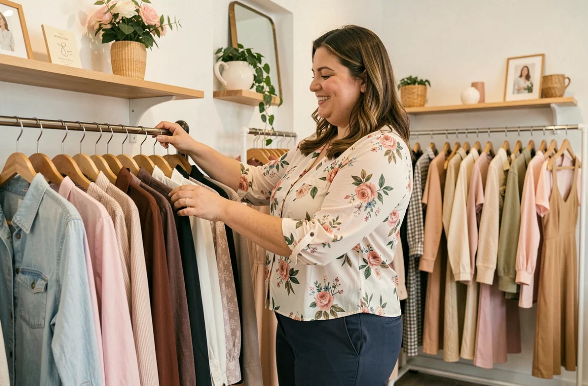 Boutique Naïs à Toulouse spécialisée dans la mode grande taille pour femmes
